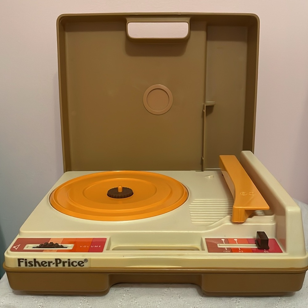 Vintage Fisher-Price Children’s Record Player